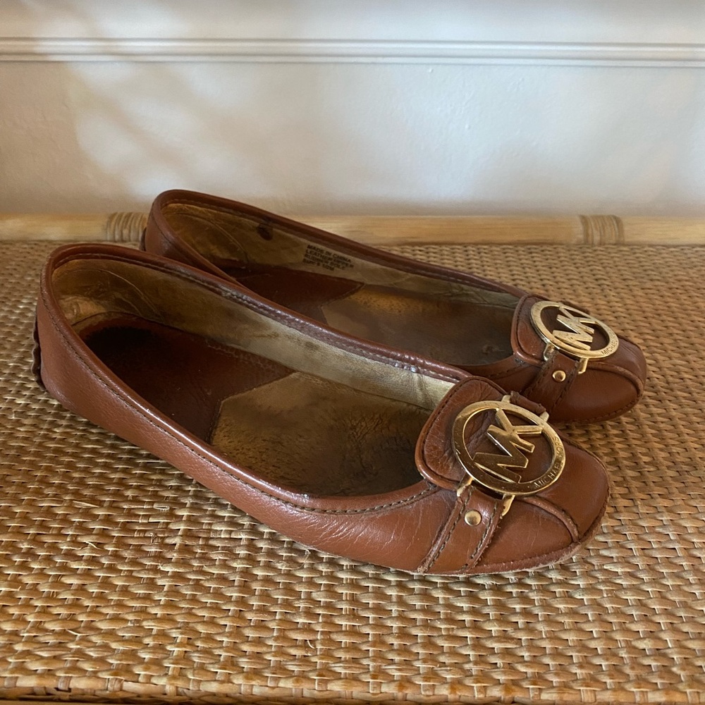 Michael Kors Leather Flats